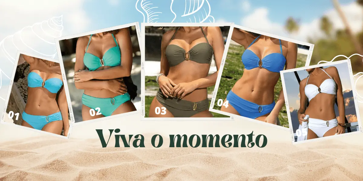 7Biquini Push Collor Conjunto Victoria's Sexy